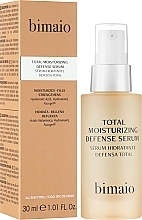 Moisturising & Protective Face Serum - Bimaio Total Moisturizing Defense Serum — photo N2