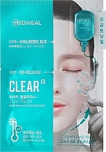 Fragrances, Perfumes, Cosmetics Biocellulose Mask with Hyaluronic Acid - Mediheal Capsule 100 Bio Seconderm Clear Alpha 2 Step Face Mask