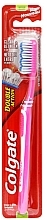 Toothbrush, pink - Colgate Double Action Medium — photo N1