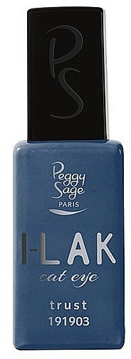 Semi-Permanent Cat's Eye Gel Polish - Peggy Sage I-Lak Cat Eyes UV/LED — photo N1