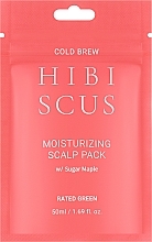 Moisturizing Hibiscus Scalp Mask - Rated Green Cold Brew Hibiscus Moisturizing Scalp Pack — photo N1