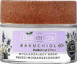 Fragrances, Perfumes, Cosmetics Smoothing Anti-Wrinkle Cream 60+ - Bielenda Bakuchiol BioRetinol Effect