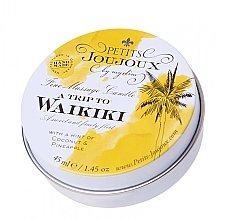 Fragrances, Perfumes, Cosmetics Pina Colada Massage Candle - Petits JouJoux Mini A Trip To Waikiki