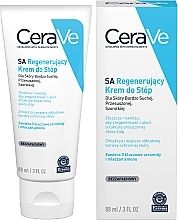 Dry and Cracked Foot Cream - CeraVe Renewing SA Foot Crea — photo N3