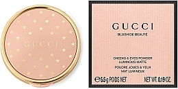 Powder Blush - Gucci Cheeks Eyes Powder Luminous Matte — photo N1