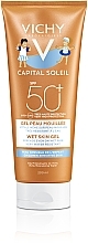 Waterproof Sun Protection Wet Skin Gel for Children's Sensitive Skin, SPF50+ - Vichy Capital Soleil Wet Skin Gel — photo N15