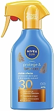 Sunscreen Face Mist - Nivea Sun Protege & Broncea Spf30 — photo N1