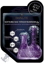 Fragrances, Perfumes, Cosmetics Night Bubble Mask "Intensive Renewal O2" - Skinlite Night Bubble Mask