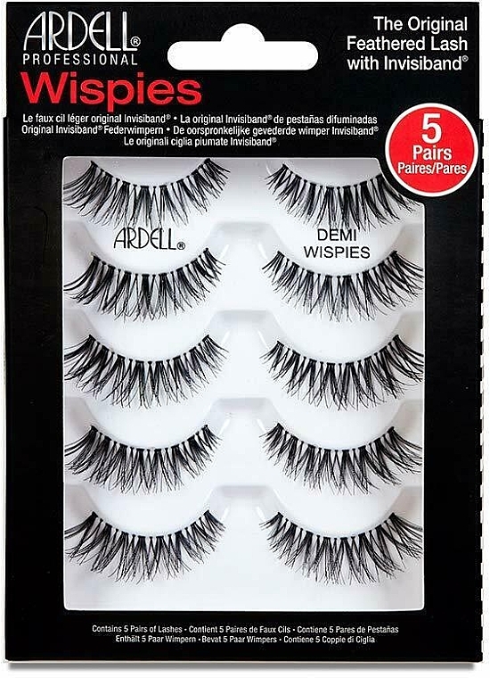 Flase Lashes - Ardell Multipack Demi Wispies False Lashes — photo N1