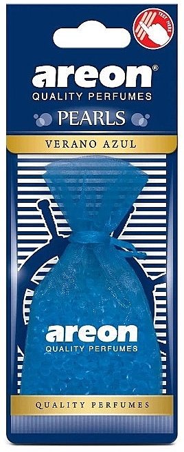 Blue Summer Air Freshener - Areon Pearls Summer Blue — photo N2