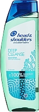 Fragrances, Perfumes, Cosmetics Anti-Dandruff Shampoo "Deep Cleansing" - Head & Shoulders Deep Cleanse Detox Shampoo