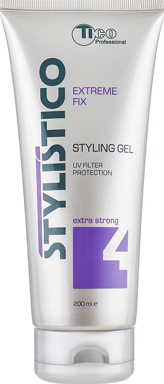 Hair Styling Gel - Tico Professional Stylistico Extreme Fix Styling Gel — photo N1