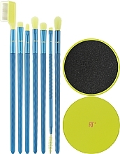 Fragrances, Perfumes, Cosmetics Eye Makeup Brush Set - Real Techniques Prism Glo Eye Brush Set Shimmer Eye Kit