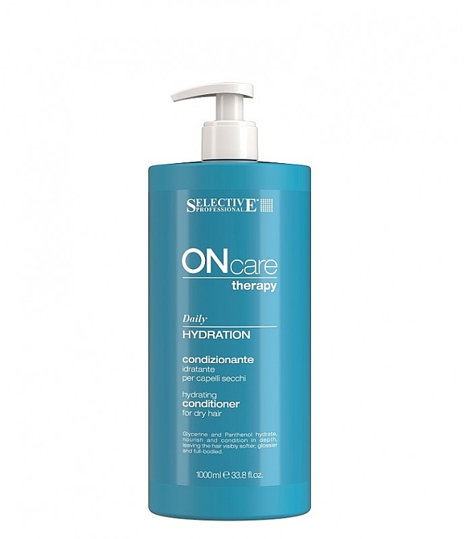 Moisturizing Hair Conditioner - Selective Professional On Care Therapy Hydration Conditioner — photo N2