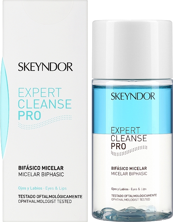 Bi-Phase Makeup Remover - Skeyndor Expert Cleanse Pro Micelar Biphasic Remover — photo N11