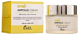 Fragrances, Perfumes, Cosmetics Snail Mucin Face Cream - Ekel Snail Ampoule Whitening Anti-Wrinkle Cream