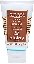 Fragrances, Perfumes, Cosmetics Body Sunscreen Cream - Sisley Super Creme Solaire Visage SPF 10