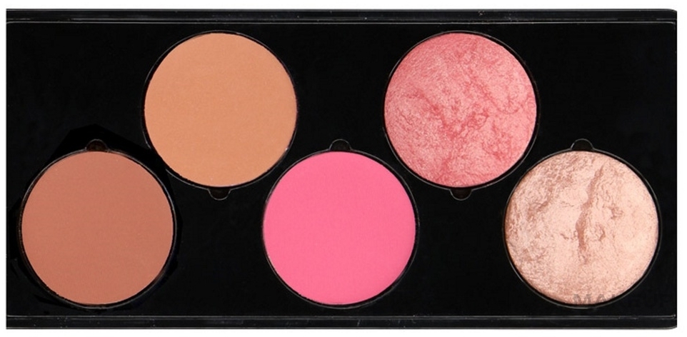 Makeup Palette - Make-Up Studio Shape & Glow Cheek Palette — photo Pink