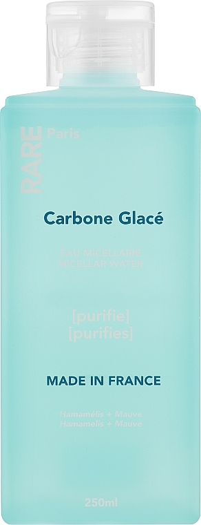 Micellar Water - RARE Paris Carbone Glace Purifying Micellar Water — photo N2