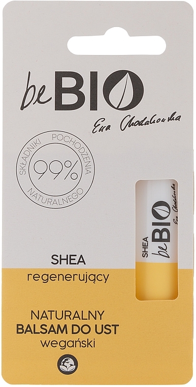 Regenerating Lip Balm with Shea Butter - BeBio Natural Lip Balm With Shea Butter — photo N1