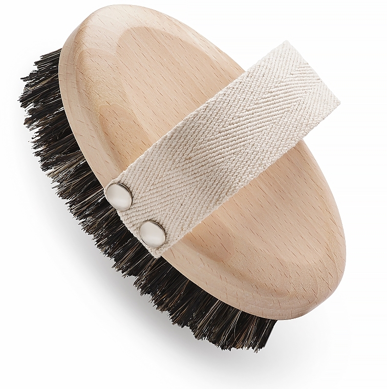 Body Massage Brush, boar bristles - Hhuumm №17 — photo N1