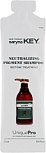 Fragrances, Perfumes, Cosmetics Neutralizing Pigment Shampoo (Silver) - Saryna Key Unique Pro Neutralizing Pigment Shampoo (sample)