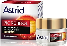 Fragrances, Perfumes, Cosmetics Anti-Wrinkle Night Cream - Astrid Bioretinol Advanced