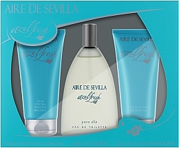 Fragrances, Perfumes, Cosmetics Instituto Espanol Aire De Sevilla Azul Fresh - Set