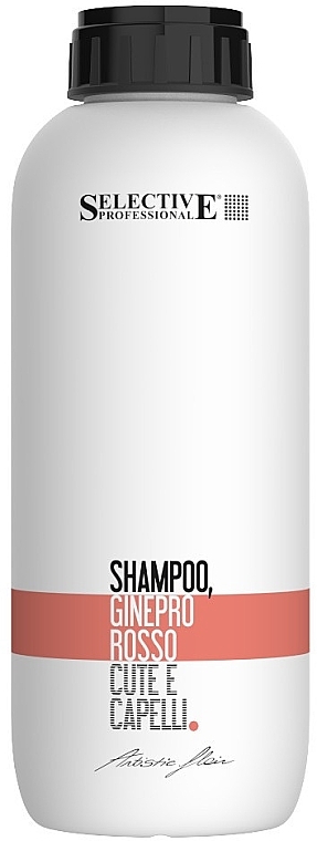 Red Juniper Shampoo - Selective Professional Artistic Flair Ginepro Rosso Shampoo — photo N1
