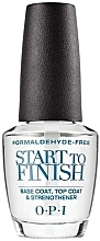 Nail Base & Top Coat - OPI Start To Finish Base & Top Coat — photo N1