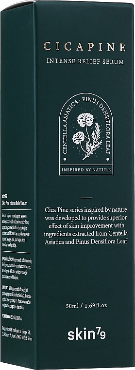 Intensive Regenerating Face Serum - Skin79 Cica Pine Intense Relief Serum — photo N2