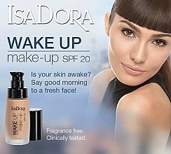 Foundation - IsaDora Wake Up Make-Up Foundation SPF 20 — photo N2