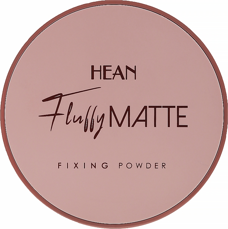 Mattifying Powder - Hean Fluffy Matte Fixing Powder — photo N1