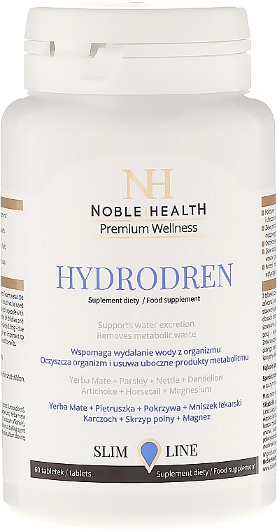 Dietary Supplement Complex - Noble Health Slim Line Hydrodren — photo N2