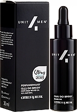 Fragrances, Perfumes, Cosmetics Perfumed Beard Oil - Unit4Men Citrus&Musk Perfumed Beard Oil