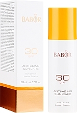 Fragrances, Perfumes, Cosmetics Sun lotion SPF 30 - Babor Anti-Aging Sun Care Sun Lotion SPF 30