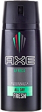 Fragrances, Perfumes, Cosmetics Deodorant-Spray - Axe Africa Deodorant Body Spray