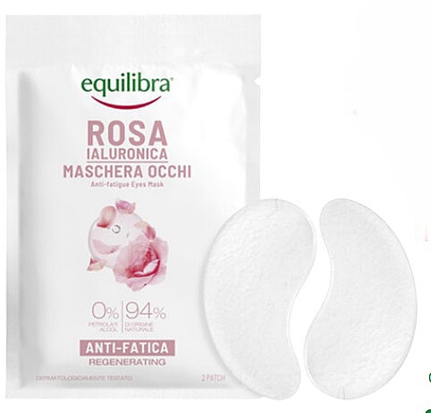 Eye Patch Mask - Equilibra Rosa Anti-Fatique Eye Patches  — photo N1