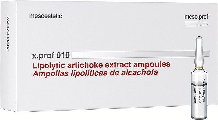 Anti-Cellulite Mesotherapy Treatment 'Artichoke Extract' - Mesoestetic X.prof 010 Artichoke Extract — photo N6