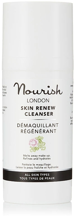 Face Cleansing Cream - Nourish London Skin Renew Cleanser — photo N17