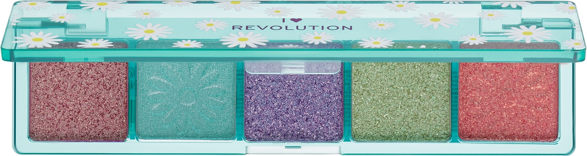 Eyeshadow Palette - I Heart Revolution Mini Match Palette Oops a Daisy — photo 5 x 1.1 g