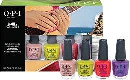 Fragrances, Perfumes, Cosmetics Set - OPI Malibu 2021 Summer (nailpolish/4*3,75ml)