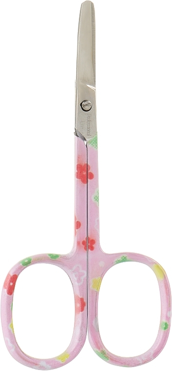 Baby Manicure Scissors HD-04, curved, color - Beauty LUXURY — photo N1