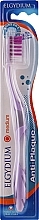 Toothbrush "Anti-Plaque" Medium, purple - Elgydium Anti-Plaque Medium Toothbrush — photo N1