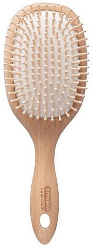 Wooden Massage Hair Brush, 25 cm - Titania — photo N1