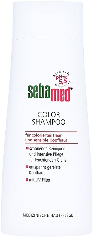 Colored Hair Shampoo - Sebamed Color Shampoo Sensitive — photo N1
