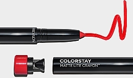 Lipstick Pencil - Revlon ColorStay Matte Lite Crayon Lipstick — photo N20
