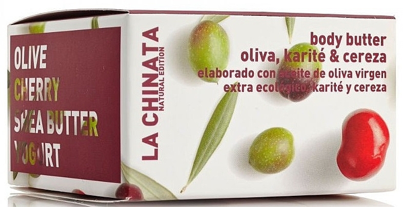 Olive, Shea & Cherry Body Butter - La Chinata Olive, Shea and Cherry Body Butter — photo N1