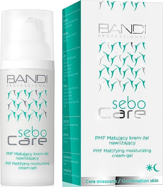 Mattifying Misturizing Cream Gel - Bandi Professional Sebum Care PMF Mattifying Moisturizing Cream-gel — photo N2