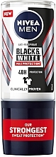 Black & White Antiperspirant - Nivea Men Max Pro 48H Antiperspirant Roll-On — photo N1